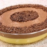 mousse de maracujá com chocolate