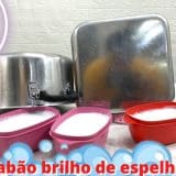 sabão de brilho