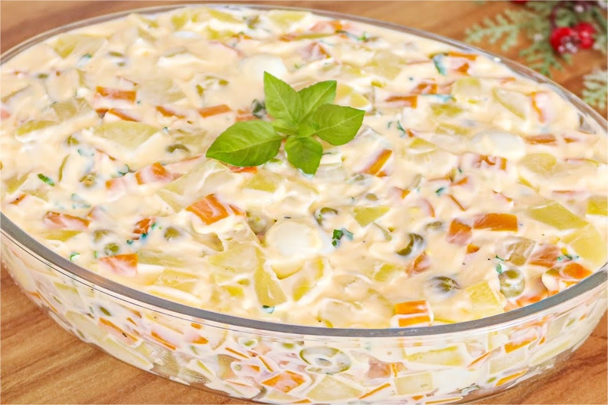 salada de maionese