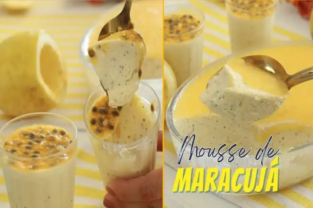 Mousse de maracujá