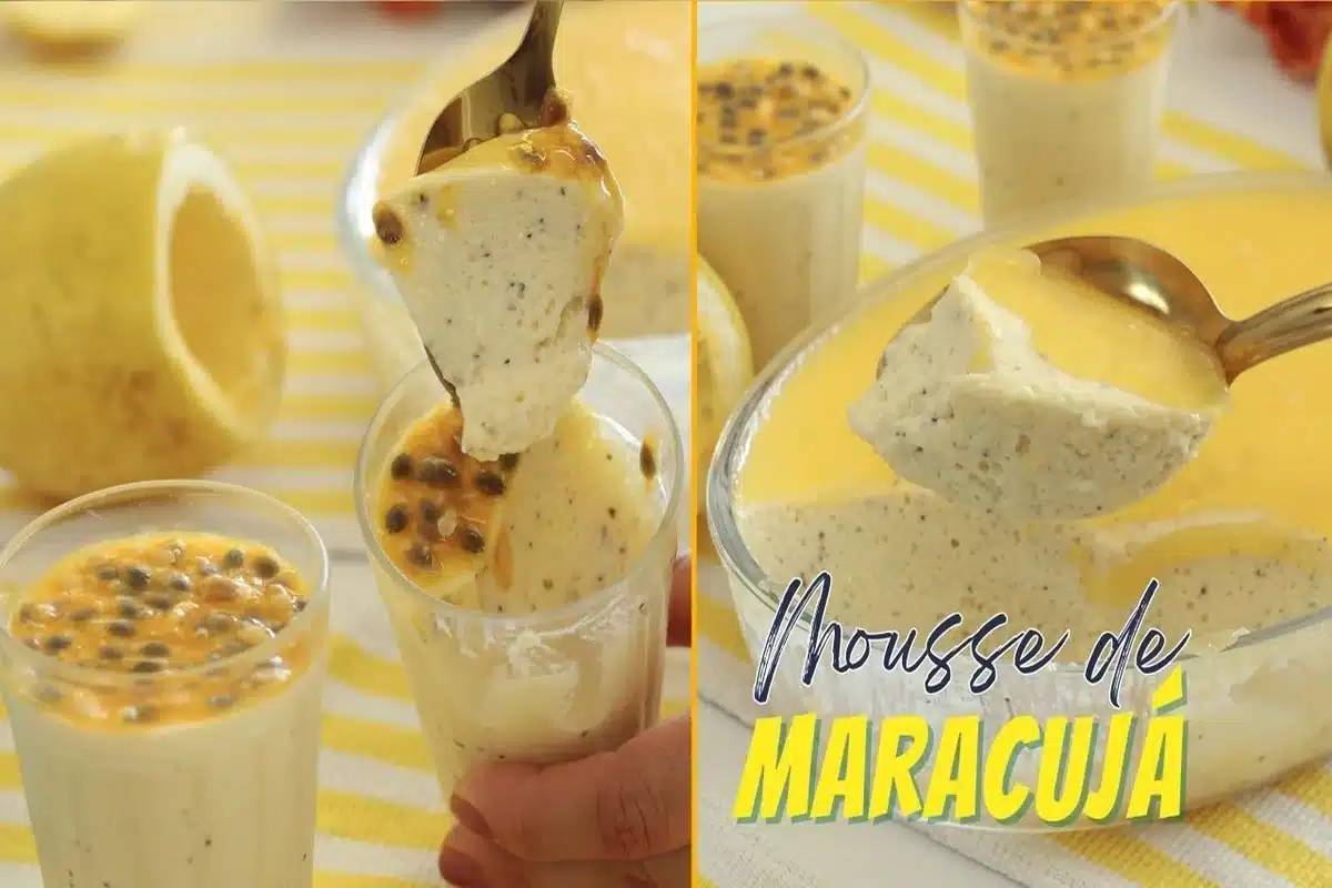 Mousse de maracujá