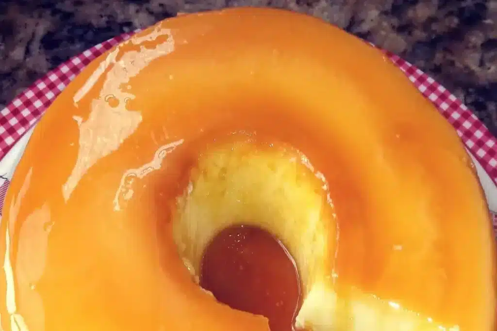 Pudim de pão amanhecido