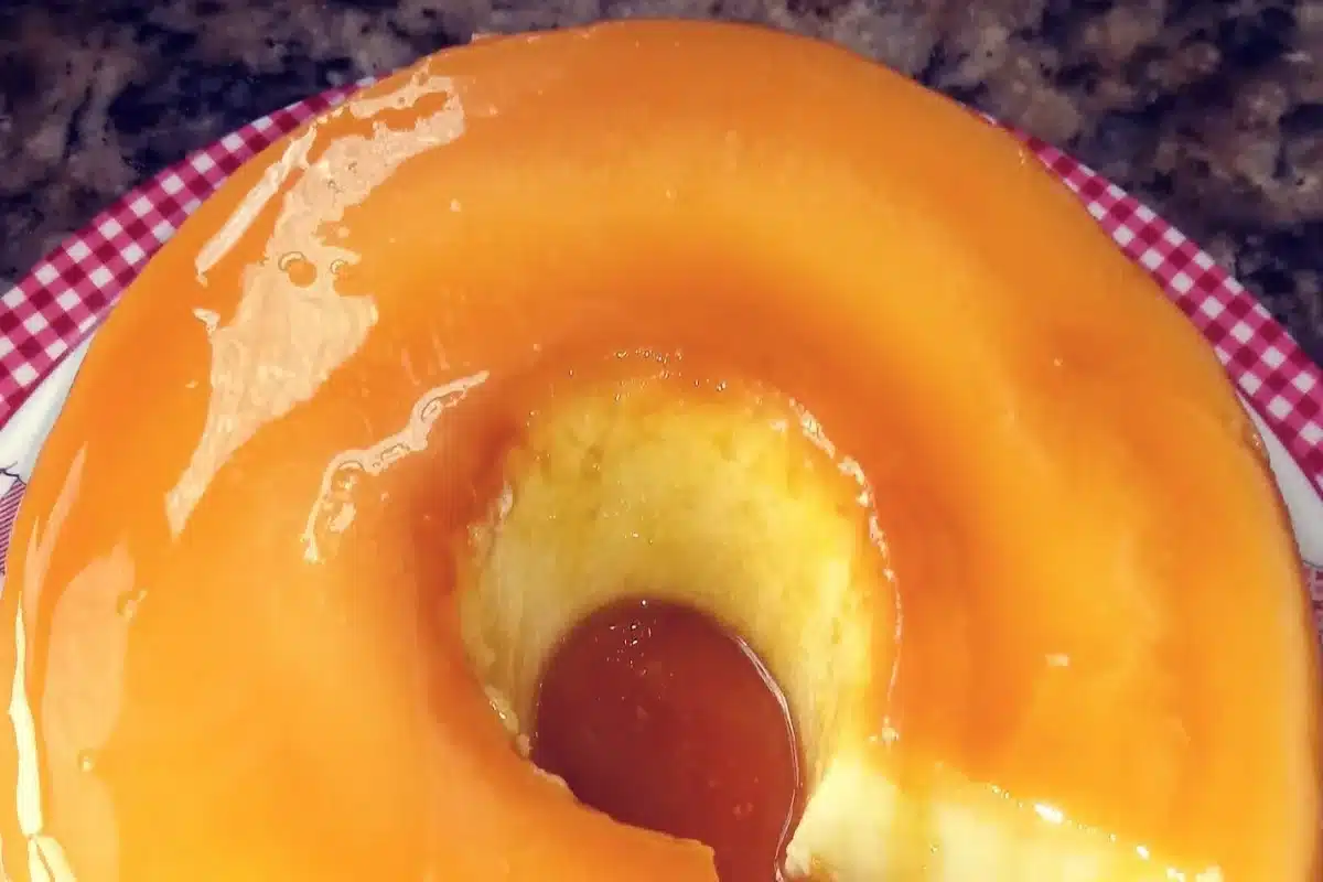 Pudim de pão amanhecido