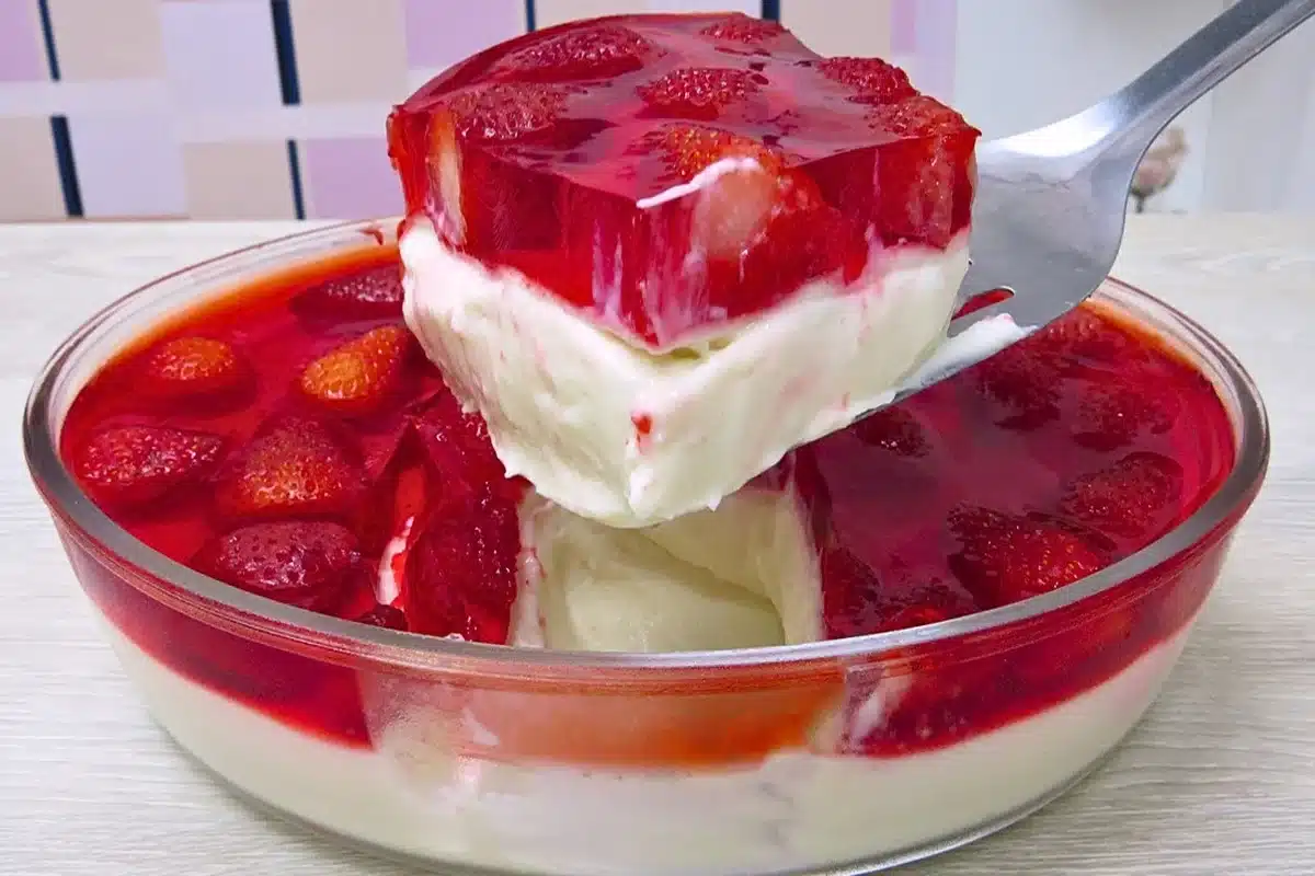 Sobremesa de morango