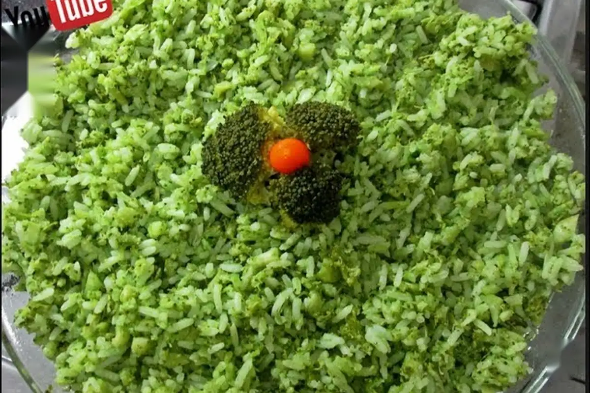 arroz com brócolis