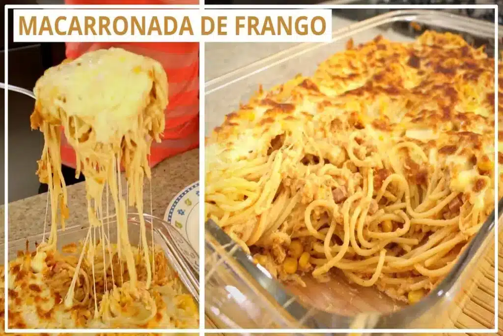 macarrão com frango