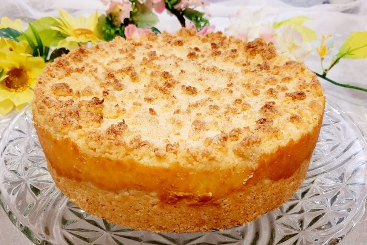 torta de limão crumble