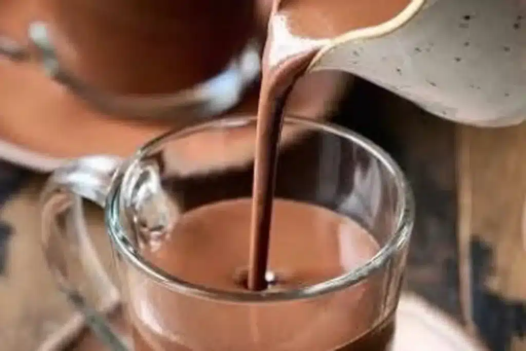 Chocolate quente cremoso