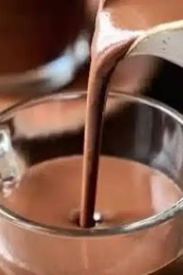 Chocolate quente cremoso