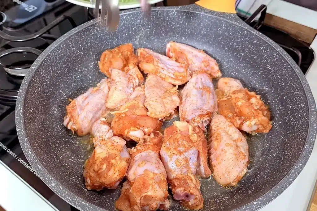 Receita de asinhas de frango