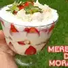 merengue de morango