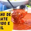 molho de tomate caseiro