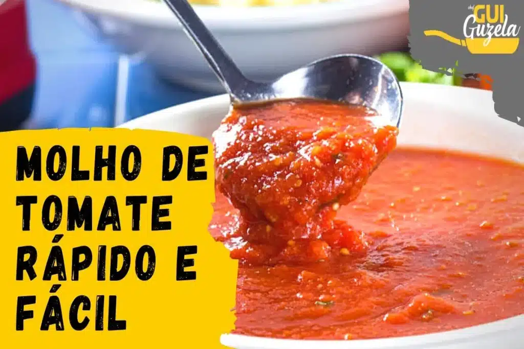 molho de tomate caseiro