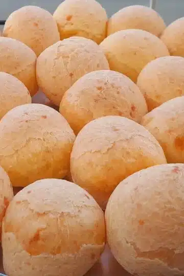 pão de queijo com polvilho