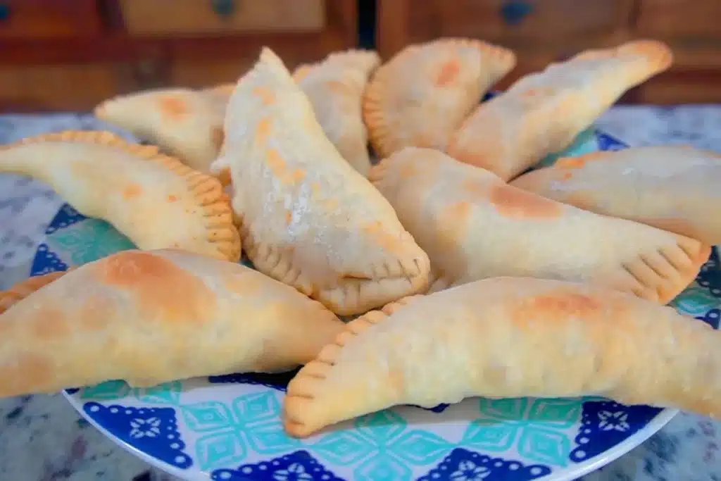 pastelzinho de 2 ingredientes