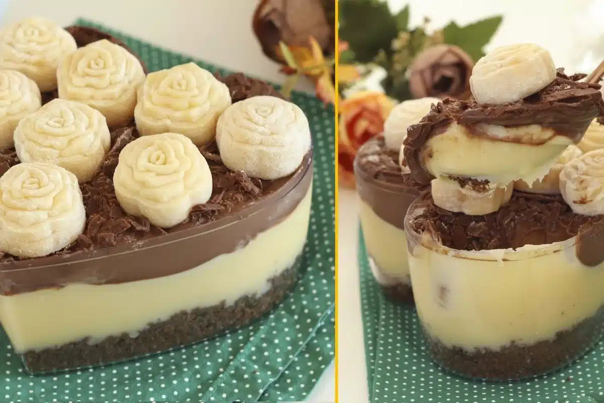 torta de chocolate com limão