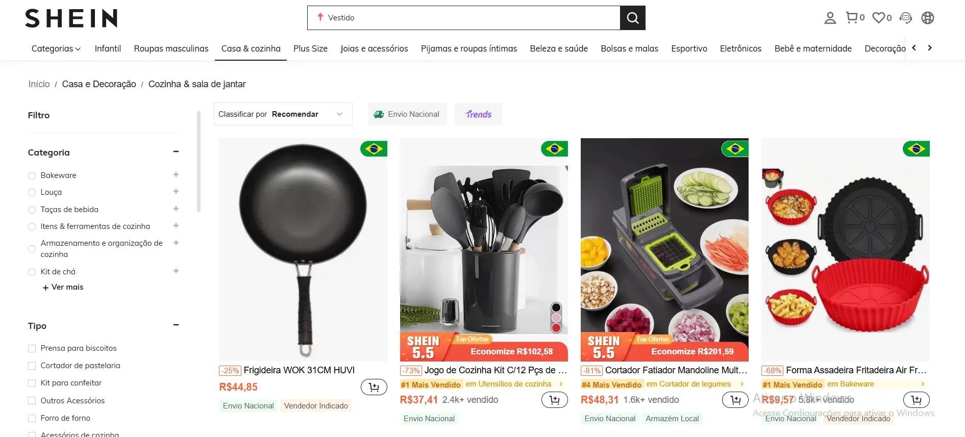 Como Resgatar Seus Pontos para Utensílios de Cozinha Tramontina na Shein: Guia Completo