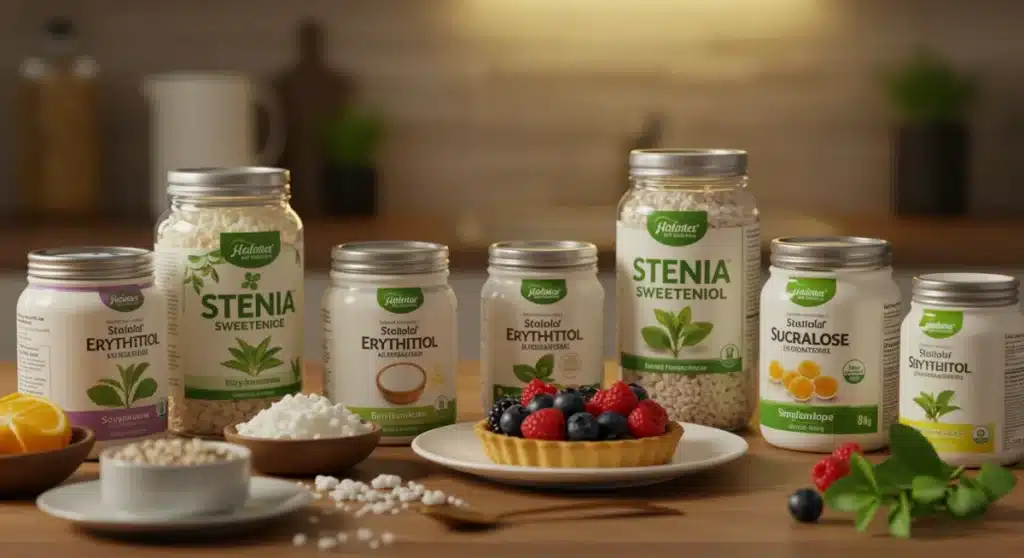 Comparativo de Adoçantes: Escolha Ideal para Sobremesas Caseiras em 2026