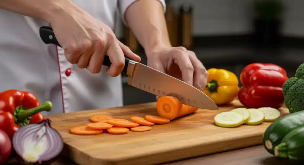 Corte de Legumes: Domine 7 Técnicas Essenciais para Otimizar Receitas