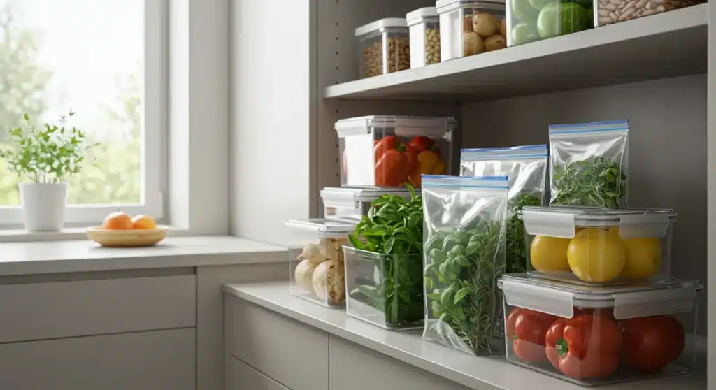 Armazenamento Inteligente: Frescura por até 2 Semanas