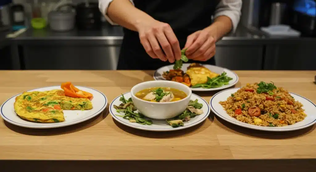 Cozinhando com Sobras: 3 Ideias Criativas para Refeições