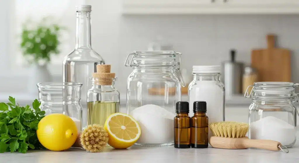Limpeza Eficiente da Cozinha: 5 Produtos Naturais para uma Casa Saudável