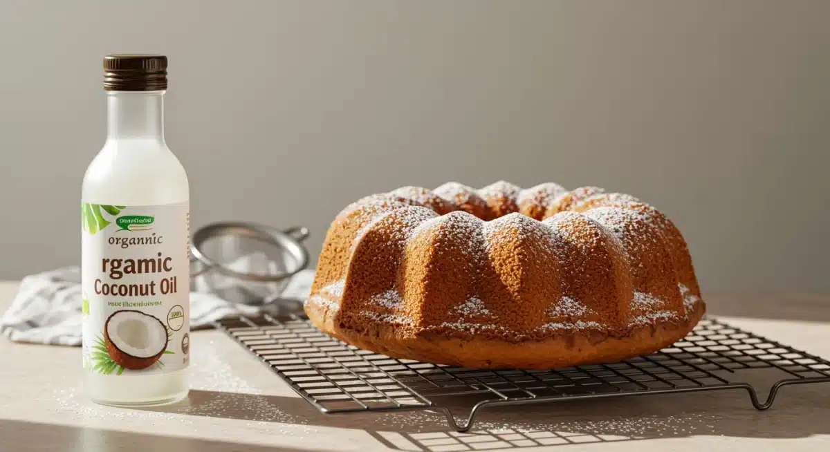 Coconut oil for baking applications