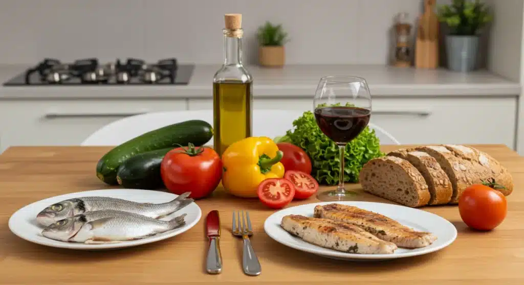 Dieta Mediterránea Moderna: Adaptación Española para 2026