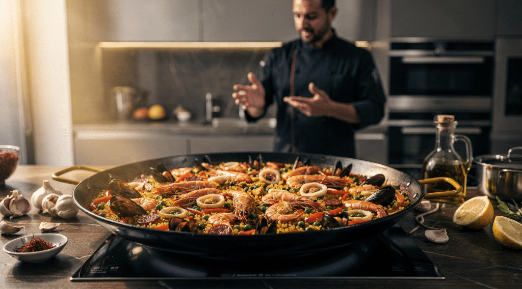 Paella Perfeita em 30 Minutos: Segredos de um Chef Espanhol para 2026