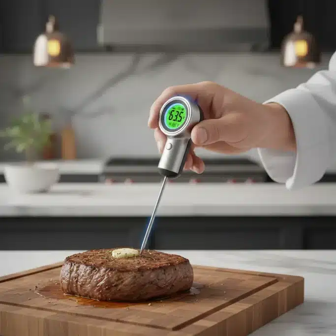 Termómetros Digitales de Cocina 2026: Precisión al 0.5°C para Chefs Exigentes
