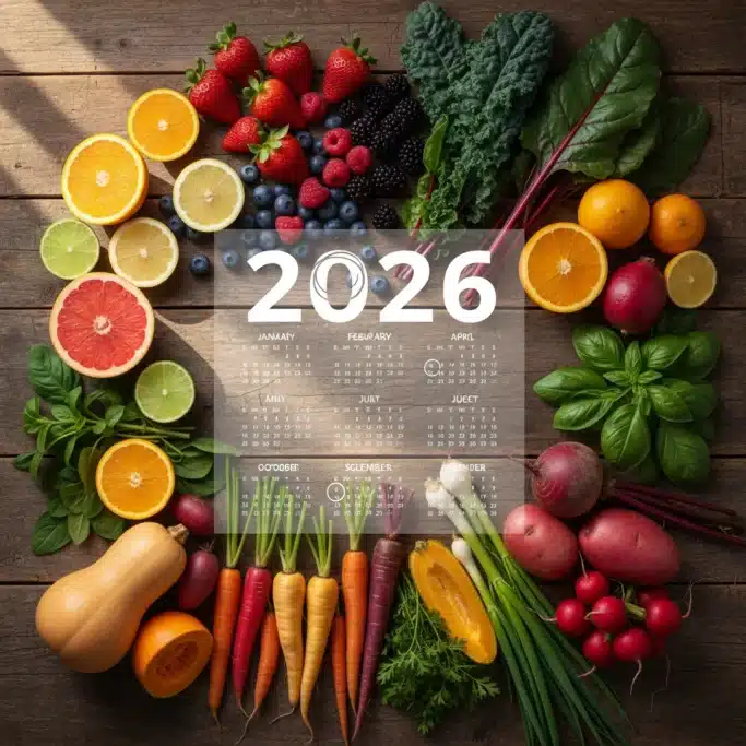 2026 US Seasonal Produce: Calendar & Recipes for Fresh Cooking