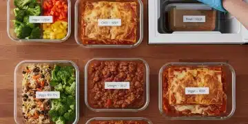 Mastering Freezer-Friendly Quick Meals for Extended Shelf Life Assortment of neatly packed freezer-friendly meals ready for storage
