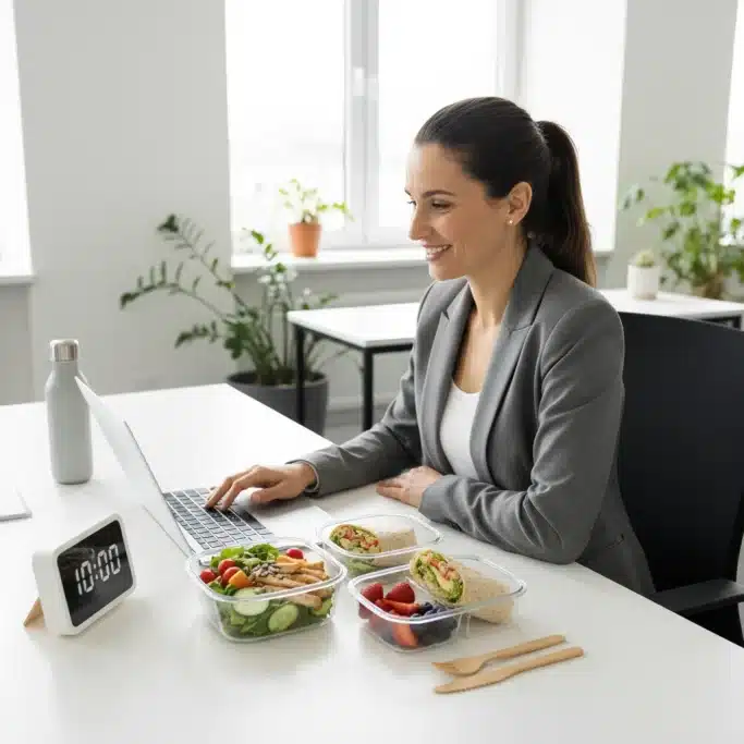 Mastering the 10-Minute Lunch: Boost Productivity & Well-being