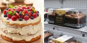 Homemade cake vs store-bought cake comparison for cost analysis