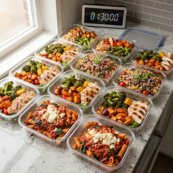 Meal Prep Main Dishes 2026: Plan Your Week’s Dinners in 90 Minutes