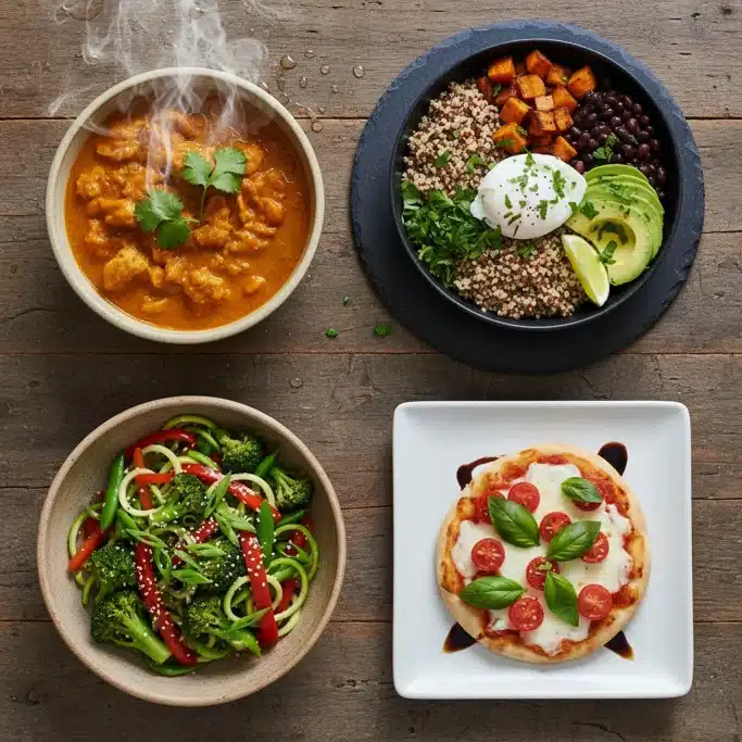 Master Quick Meals: 4 Dinners in Under 20 Minutes