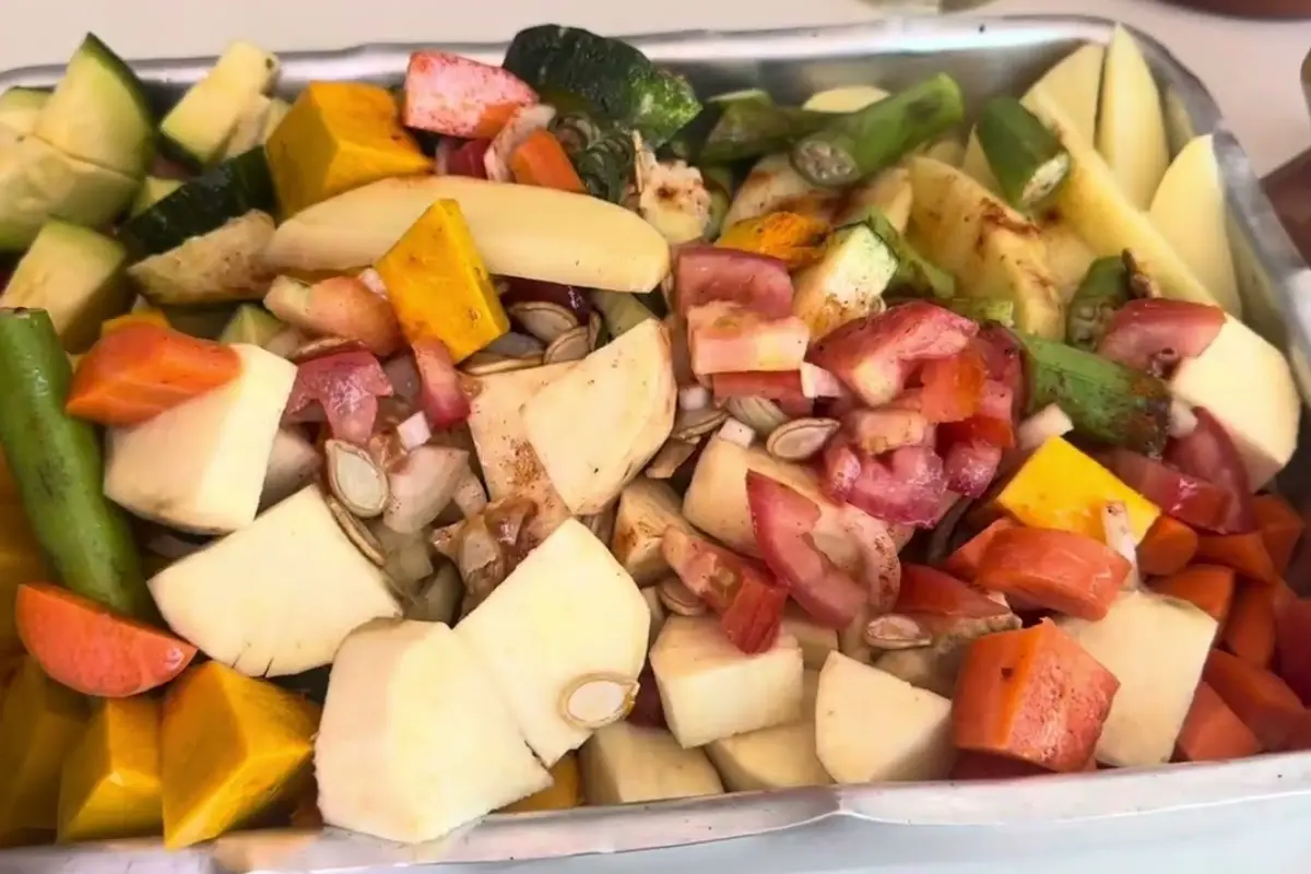 Legumes ao forno